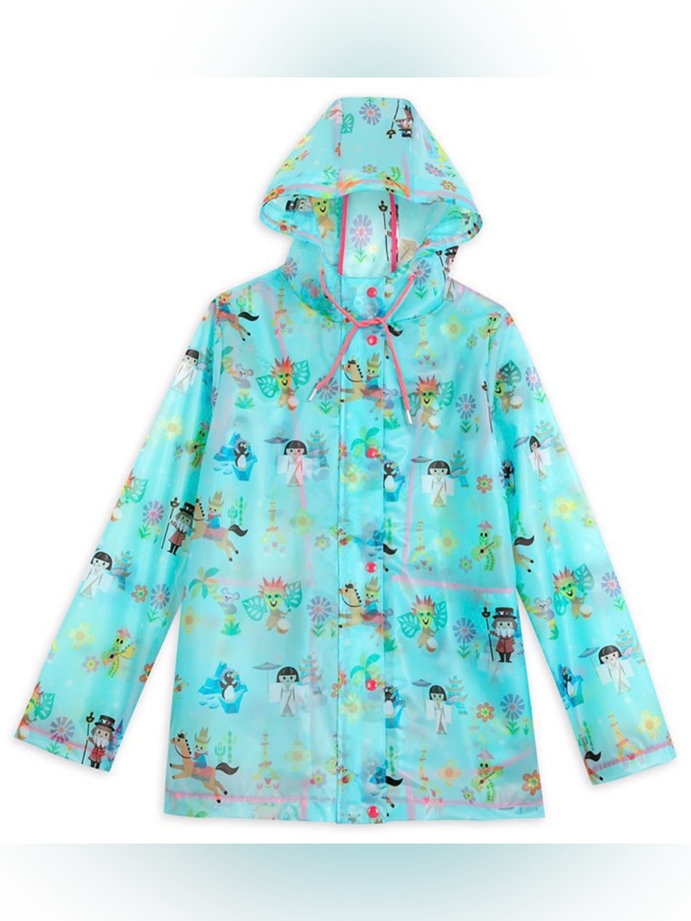 Disney Parks "it's a small world" Adult Rain Jacket